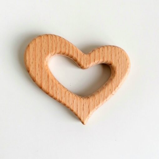 Heartdeco Beissring Holz Herz