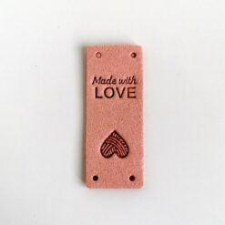 Heartdeco Label Made with love nude