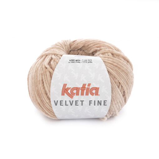 Heartdeco Katia Velvet fine 201-beige